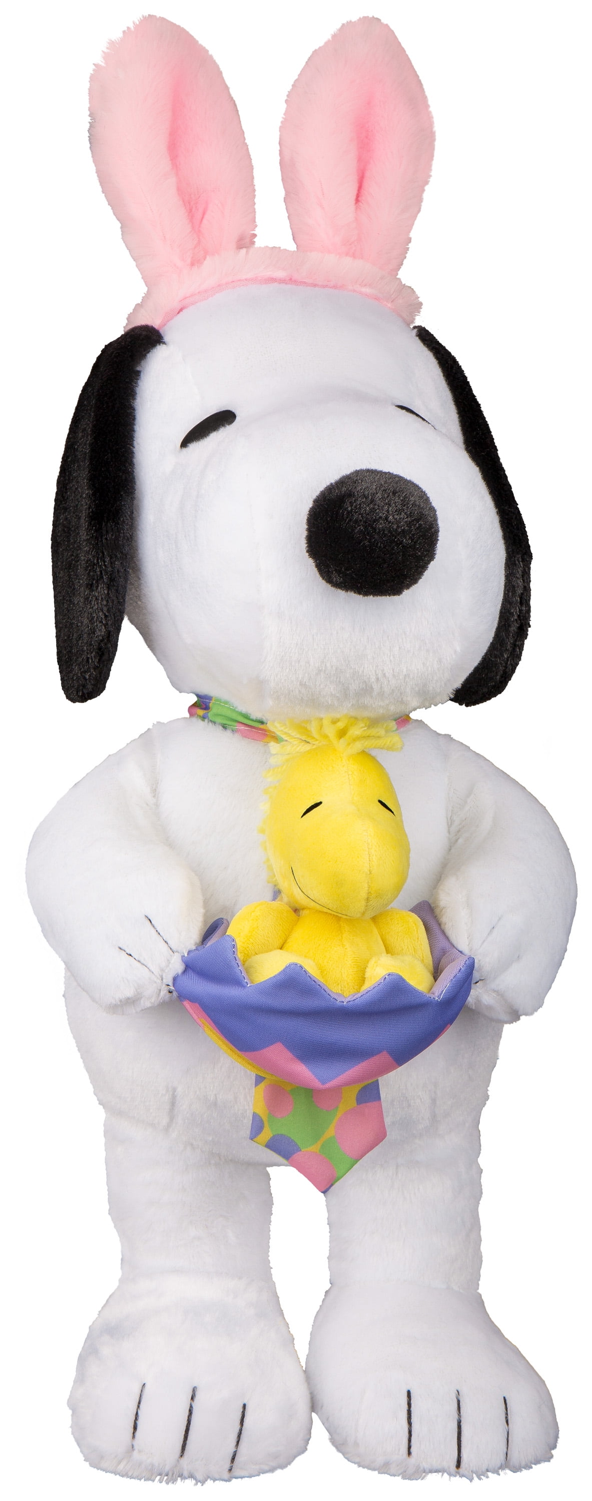 Easter Greeter Snoopy with Easter Egg and Tie Peanuts