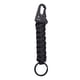 thumbnail image 2 of Scienceny LLavero de Paracord, mosquetón extraíble para exteriores, llavero de emergencia de supervivencia, cuerda, colgante portátil, cordón Herramientas eléctricas Negro, 2 of 6