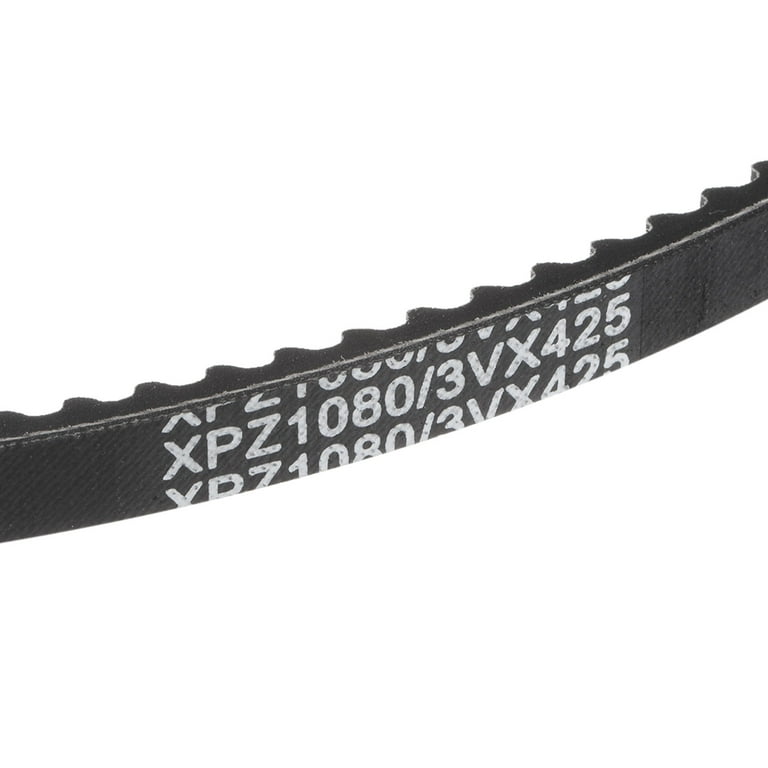 3VX425 Rubber V-Belt, Raw Edge Cogged Industrial V Belts