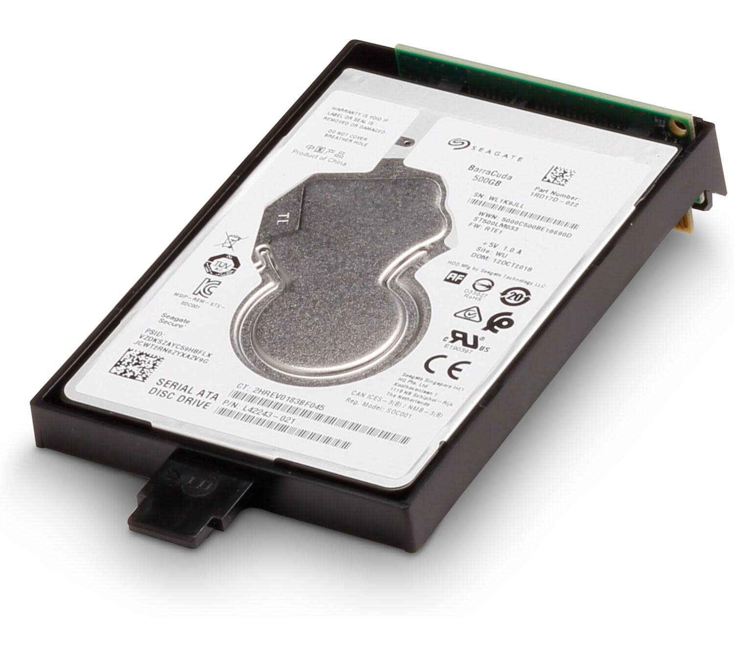 HP  High-Performance Secure Hard Disk, Black