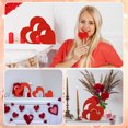 thumbnail image 6 of Valentine'S Day Love Wooden Handicrafts 3 Pieces Heart Table Centerpiece Shape Wood Decor Rustic Valentine Decorations For Home Tabletop, 6 of 6