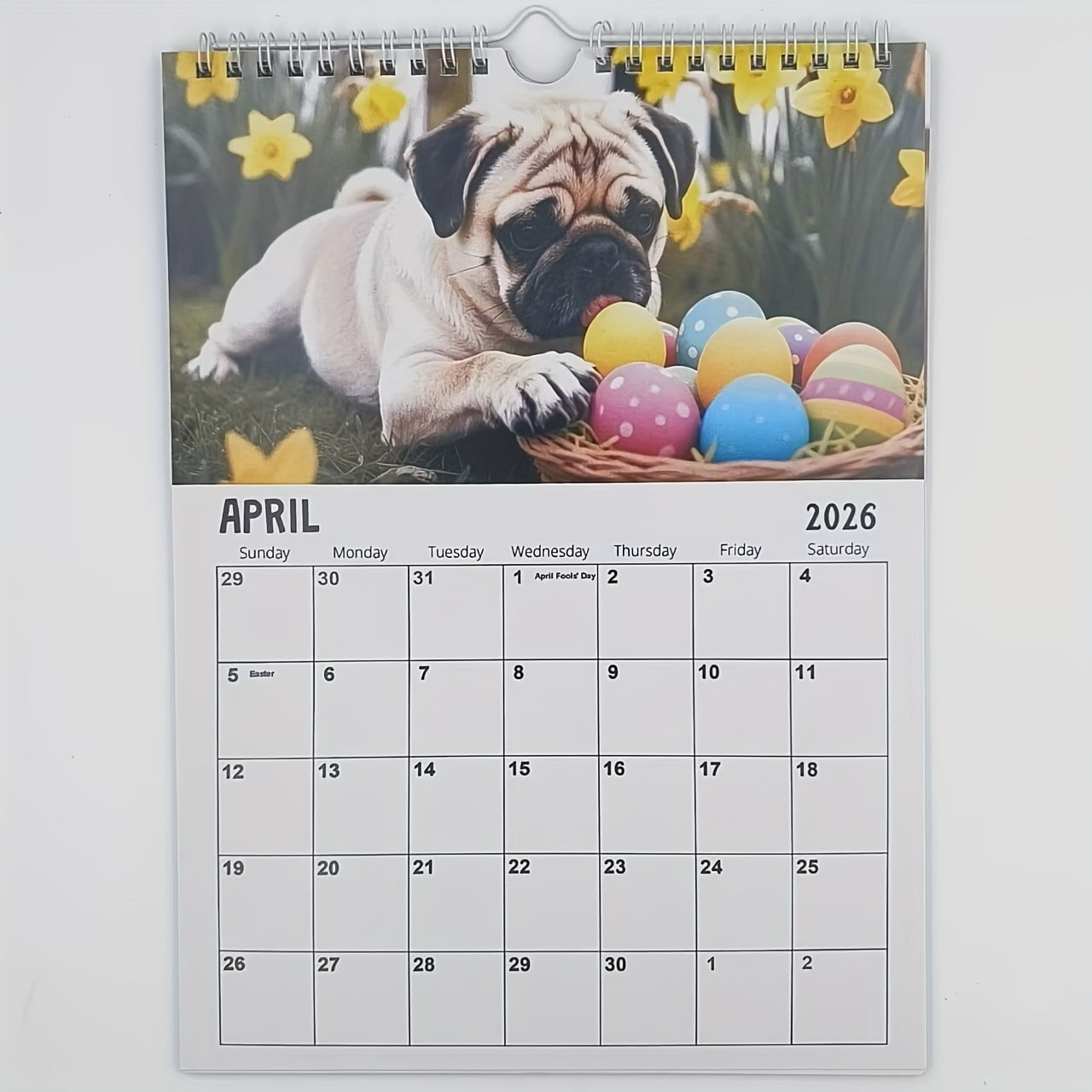 Brainybites 2026 Calendar Funny Mini Calendar with Monthly Grids for Appointments and Scheduling - Small Wall Calendar 2026 with Premium Gloss Paper for Home and Office Organization