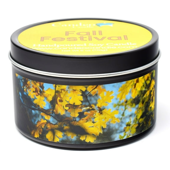 Fall Festival, 6oz Soy Candle Tin
