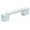 Polished Chrome, variant on Schaub And Company 211001-MB Urbano 4" Center To Center Contrast Knurled Modern Square