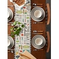 thumbnail image 3 of Kitchen Cooking Gnome Table Runner Home Wedding Decor Table Flag Mat Table Centerpieces Decoration Party Dining Long Tablecloth, 3 of 6