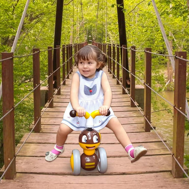 Ancaixin Foot to Floor Ride On Tricycle Baby Balance Bike Bee