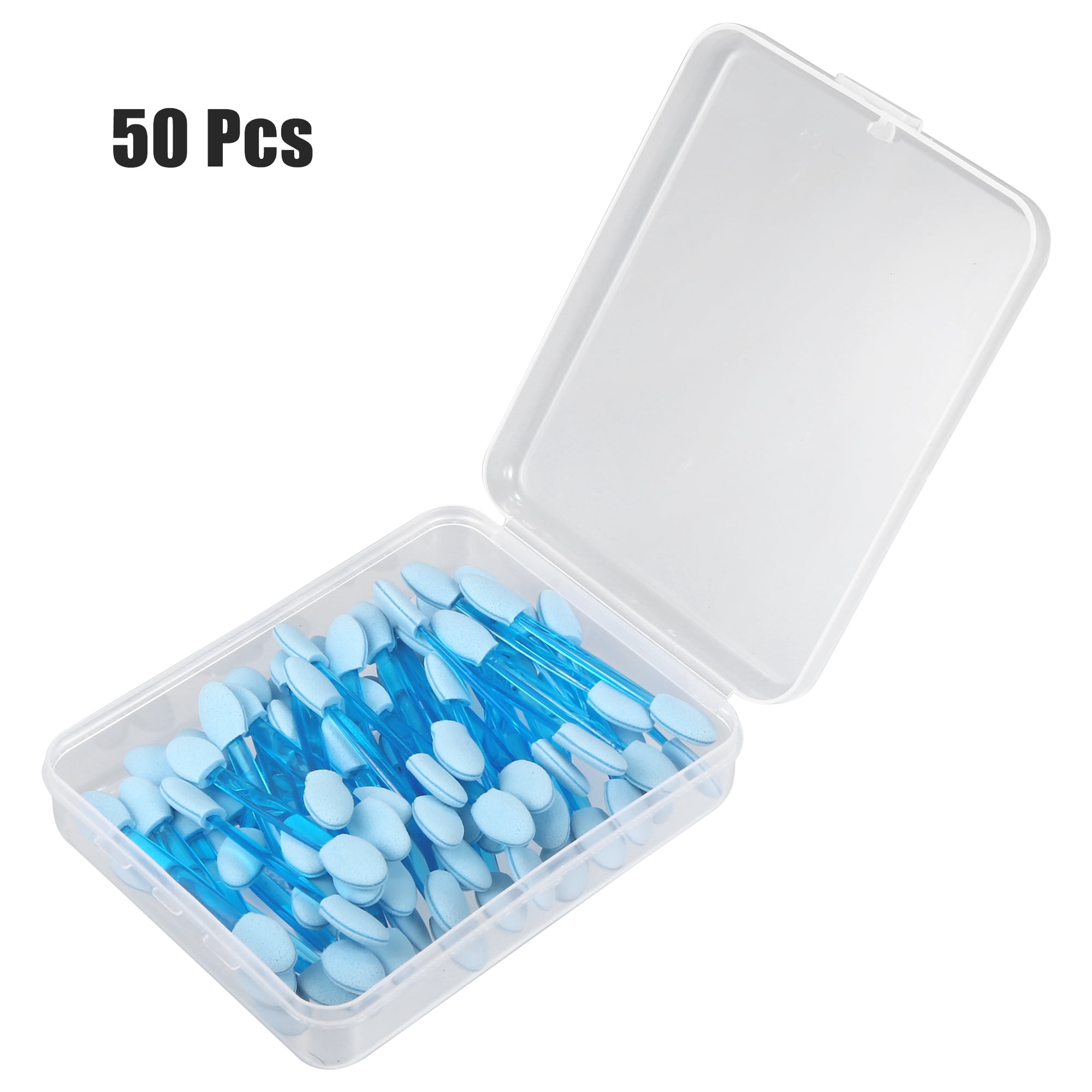 Unique Bargains 50 Pcs Dual Sides Eye Shadow Sponge Applicators