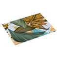 thumbnail image 2 of YFYANG Microfiber Dish Drying Mat for Kitchen, Reusable Tropical Plant Pattern Large Dish Mat, 18" x 24", 2 of 9
