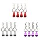 thumbnail image 3 of Clip retenedor YONGSHENG metal 4 piezas rojo, 3 of 5