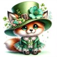 thumbnail image 1 of 5D DIY completo redondo taladro diamante pintura animal kit decoración del hogar arte arte, 1 of 9