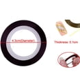 thumbnail image 4 of Visland 10 Color 20m/Rolls Nail Art UV Gel Tips Striping Tape Line Sticker DIY Decorations, 4 of 5