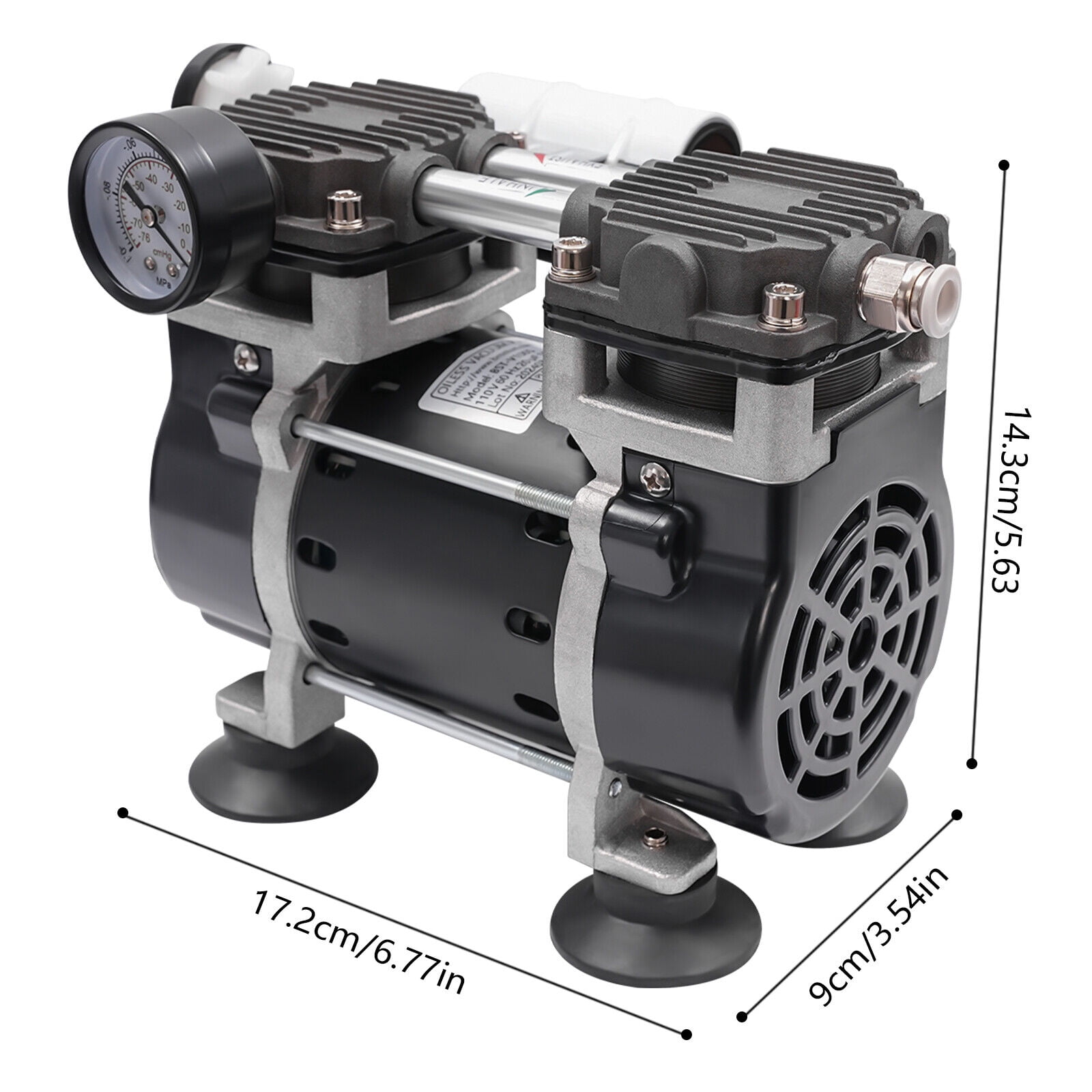 110 Volf 60Hz Vacuum Pump Oil-Free Vacuum Pump Industrial Vacuum Pump 150 Watt