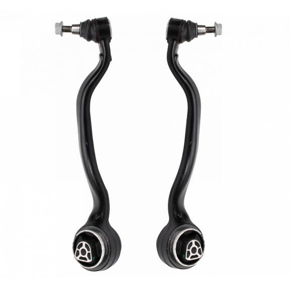 TRQ Front Forward Lower Control Arms Ball Joints Set Fits 2014-2019 BMW X5 X6 PSA31023