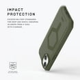 thumbnail image 5 of UAG iPhone 15 Case 6.1" Essential Armor Olive Drab Built-in Magnet Compatible with MagSafe Charging Rugged Military Grade Dropproof Protective Cover by URBAN ARMOR GEAR, 5 of 9
