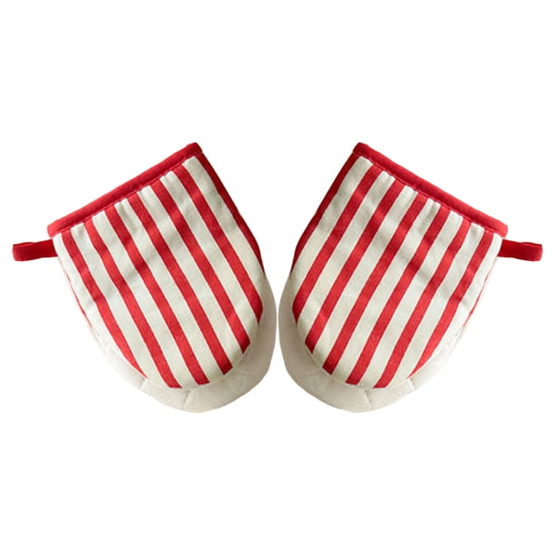 Mini Horno 5,5 X 7 Horno De Cocina Con Relleno De Neopreno Antideslizante Y Asa De Cuero Sintético Juego De Horno Duradero Para Cocinar Y Hornear