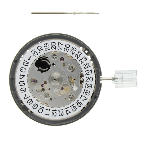GENUINE SEIKO (SII) NH35/NH35A AUTOMATIC WATCH MOVEMENT DATE AT@3 WHITE  DATE NEW 