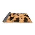 thumbnail image 2 of Ahgly Company Indoor Rectangle Abstract Orange Modern Area Rugs, 2' x 4', 2 of 4