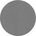 thumbnail image 1 of Ahgly Company Indoor Round Patterned Ash Gray Area Rugs, 7' Round, 1 of 1