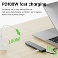 thumbnail image 3 of 5 in 1 TYPE-C+USB3.0*1+USB2.0*2+HDMI+PD100W Interface Hub Adapter Dock for iPad, 3 of 15