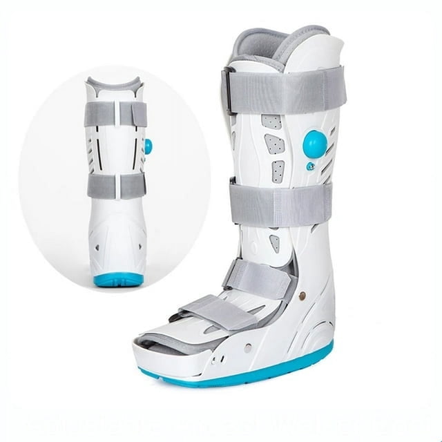 Refurbished Tairibousy Medical Aircast Walker Boot Inflatable Ankle Protective Fracture Boot, L - High Quality