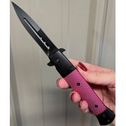 Pink Folding Camping Outdoor Pocket Knife
