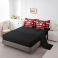 thumbnail image 3 of YST 7 Piece Bed in a Bag Twin Size Comforter Set Baseball Bedding Set,Baseball Player Reversible Design Bed Set,Sports Soft Microfiber Comforter with Sheet Set,All Season,Arizona, 3 of 5