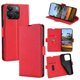thumbnail image 1 of For Xiaomi Redmi Note 14 4G (164.84mm) Case Card Holder PU Leather Phone Cover - Black, 1 of 5