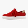 thumbnail image 2 of Lucky Brand Talena Women's Fashion Sneakers Crimson Size 7.5 M, 2 of 8