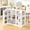 White, variant on DTTRA 47.2" Kitchen Island with Drop Leaf and Power Outlet, Wine Bar Cabinet Sideboard with Bottle Rack, Glass Holder & Adjustable Shelves, Modern Coffee Bar for Dining Room, White