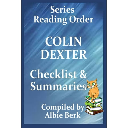 Colin Dexter: Best Reading Order - with Summaries & Checklist -