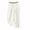 White, variant on Women's Cotton Linen Pants Solid Color Large Elastic Waist Casual Art Halen Wide Leg Pants White