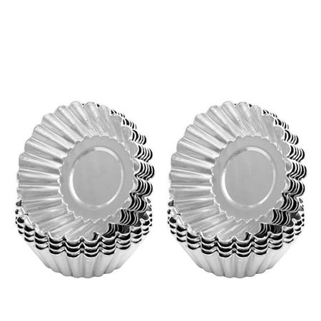 

20 Non-Stick Baking Cups for Cupcakes & Muffins Mini Egg Tart Molds