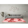 thumbnail image 3 of Ahgly Company Indoor Rectangle Patchwork Red Transitional Area Rugs, 8' x 12', 3 of 4