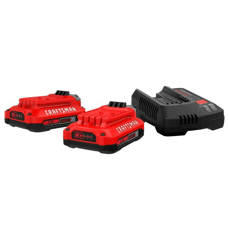 Craftsman v20 battery & charger starter kit hotsell