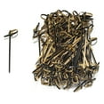 thumbnail image 3 of BambooMN 3.5" Bamboo Black Knotted Knot Skewers Picks for Cocktails and Hors' D'oeuvres Party Supplies, 1000 Pieces, 3 of 3