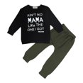 thumbnail image 3 of Sudadera de manga larga para bebé, conjunto de pantalones, trajes de otoño de algodón (18-24M) Ndcxsfigh Para estrenar, 3 of 9