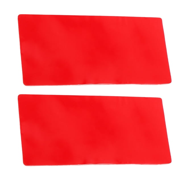 unbranded 2Ud Film Adhesivo Para Sensor De Lluvia Compatible Con Varios De Autos Color Rojo Duradero