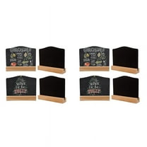 8 PCS Mini Chalkboard Signs for Chalk Sign,Food Labels Message Board Signs for Restaurant Wedding