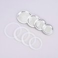 thumbnail image 2 of Stainless steel packing filter plate and silicone gel ring replacement 6CUP, 2 of 5