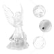 thumbnail image 3 of 2 lámparas LED con forma de ángel de oración, bonitas lámparas de dibujos animados para mesa, escritorio, luz de noche, hermosas luces de noche coloridas (estilo aleatorio), 3 of 8