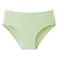 thumbnail image 2 of opolski Women Mid-rise Briefs Striped Print Breathable Panties Body Shaping Comfortable Briefs Soft Underpants, 2 of 8