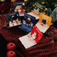 thumbnail image 3 of Tarjeta de felicitación de Navidad 3D Pop Up, tarjetas de regalo de Año Nuevo, tarjetas de agradecimiento de cumpleaños, decoraciones para amigos, familia, niños, 3 of 4