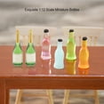 thumbnail image 4 of 2 Pieces Mini House Champagne Bottle Handcrafted Simulated Simulation Drinks Drinks Realistic Accessory Bottles Model Kitchen Pub Dinning, 4 of 6