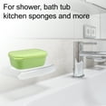 thumbnail image 2 of Jabonera, Mantener Jabón Seco, Jabonera Limpieza Almacenamiento, para Hogar Baño Cocina, Plástico, Verde, 2 of 7