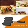 thumbnail image 2 of Non-Stick Sandwich Maker, Frying Pan, Breakfast Machine for Pancakes, Kitchen Utensils for Toast, 2 of 5