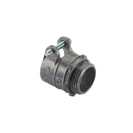 Halex 20421 Squeeze Connectors, 1/2-In. Knockout, 3-Pk. - Quantity 15