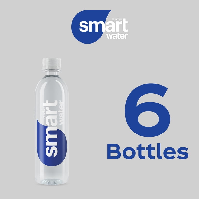 Smartwater Vapor Distilled Water, 16.9 fl oz Bottles, 6 Pack photo 6