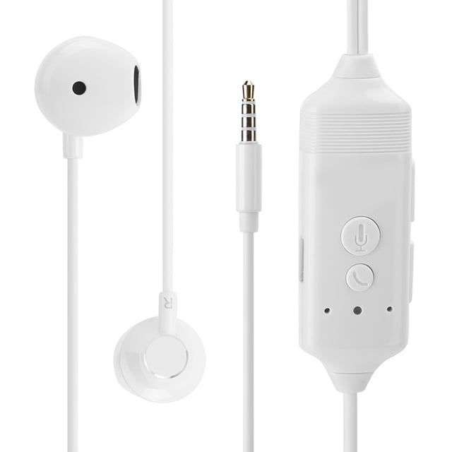 Recordable Earphone, With Free APP Voice Recording Earphone, 200mAh For IOS Versions Phone 3.5mm Plug WT-102