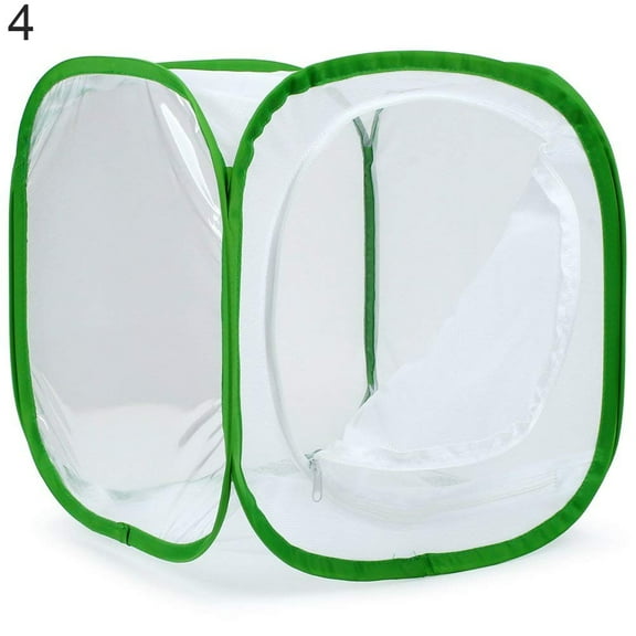 AYYUFE Collapsible Butterfly Habitat Feeding Cultivation Terrarium Mesh Cage