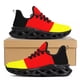 thumbnail image 1 of Zapatos de mujer con estampado de bandera de Alemania, de malla, con plataforma y cordones, ligeros, para deportes al aire libre, 1 of 6